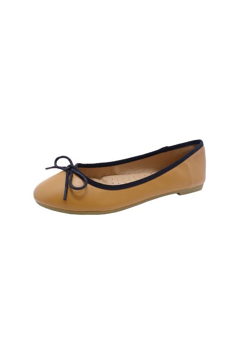 Black and clearance tan ballet flats